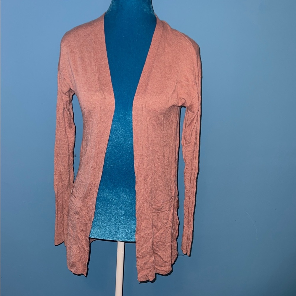 SO Women's Dusty Pink Cardigan Sweater